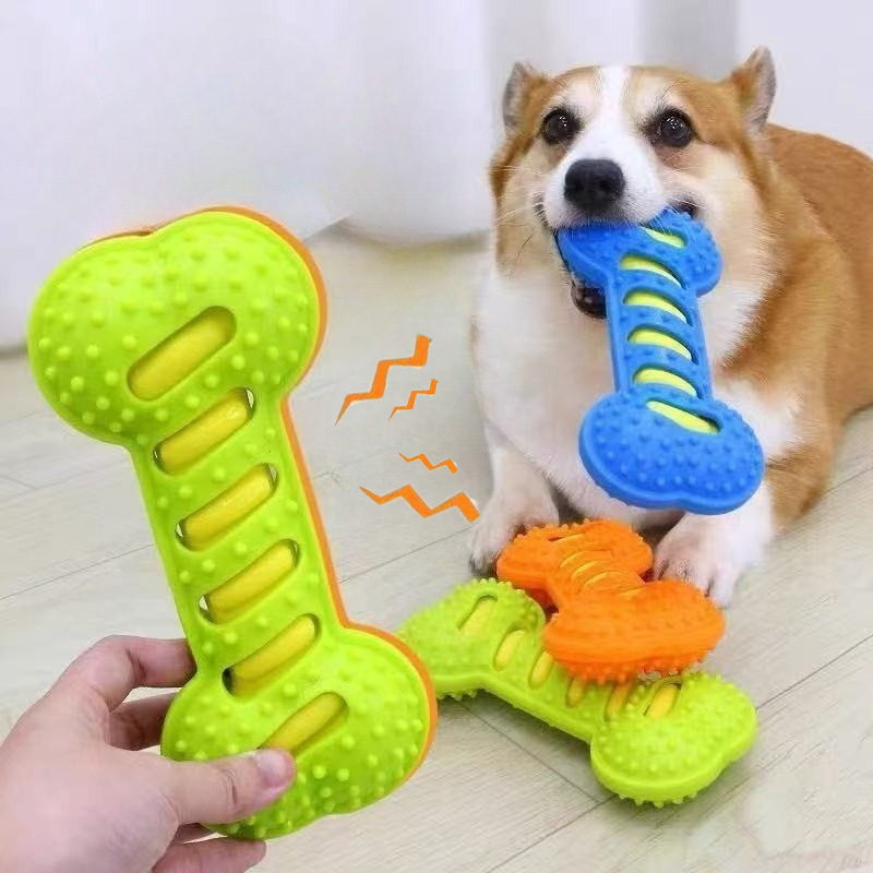 Indestructible Dog Chew Toy - Mainan Kunyah Anjing Peliharaan Mainan Tulang
