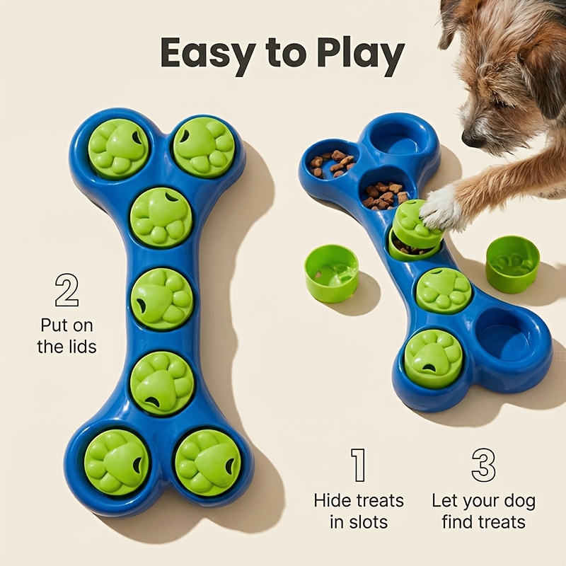 Dog Puzzle Feeder Toy - Mainan untuk Mengurangi Kecemasan Anjing saat