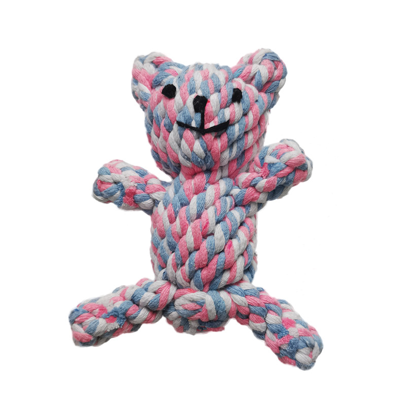 Interactive Squeaky Plush Dog Toy - Tali Kapas Hewan Peliharaan Simulasi Gajah,