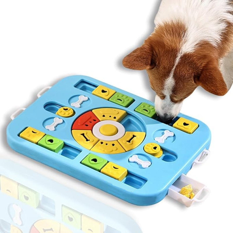 Interactive Squeaky Plush Dog Toy - Mainan Puzzle Anjing Interaktif untuk Anjing