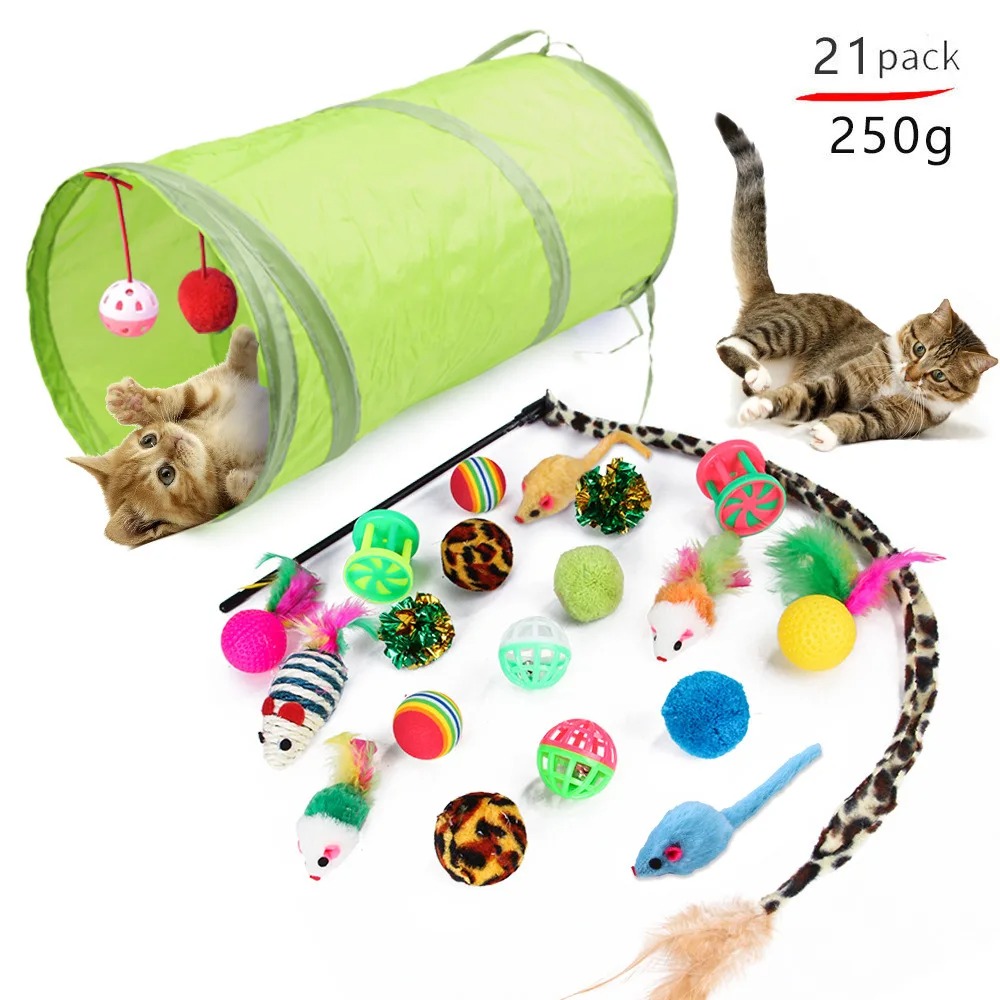 Paket Mainan Interaktif Kucing - Catnip Interactive Plush Mouse ulasan dan harga