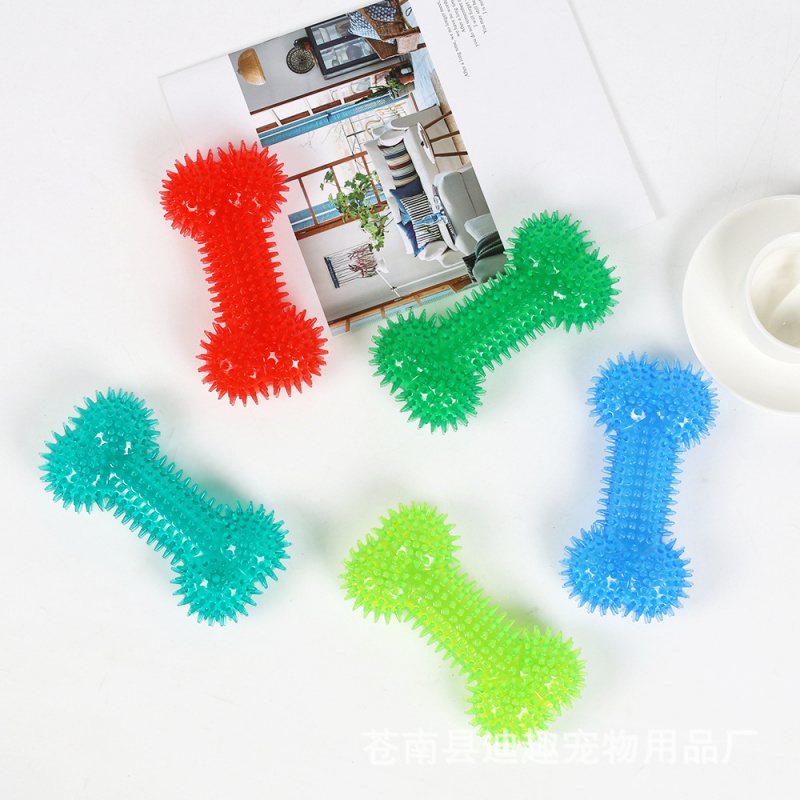 Mainan hewan peliharaan untuk  - Teeth Cleaning Dog Chew Bone ulasan dan harga