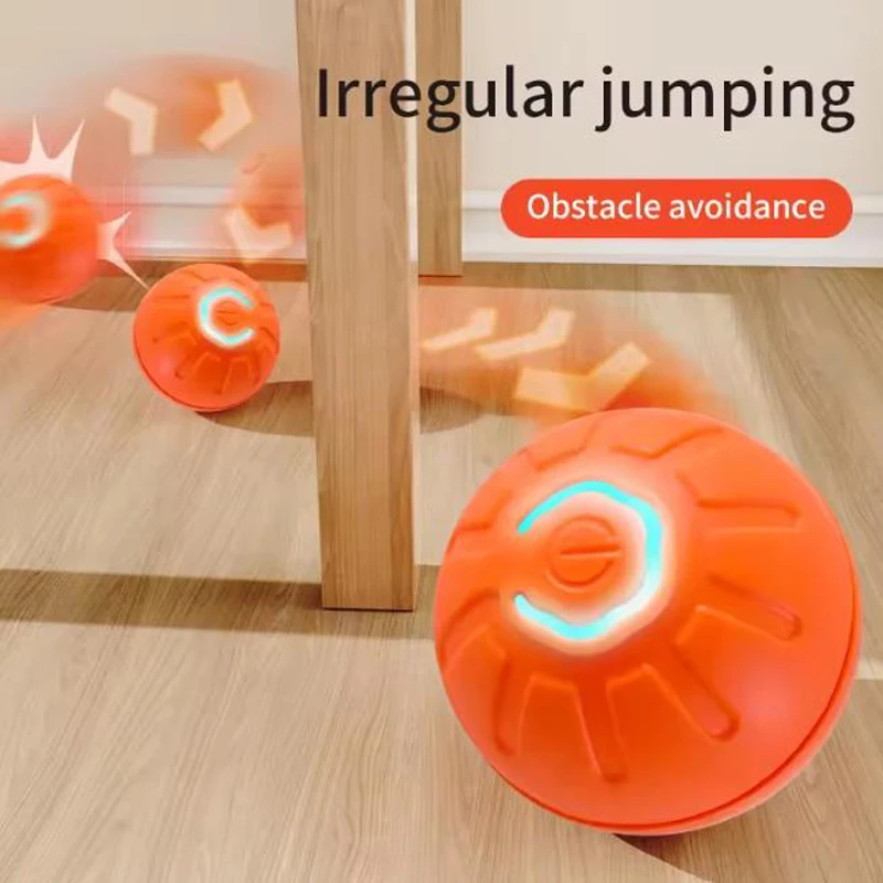 Bola Mainan Interaktif Cerdas  - Automatic Moving Dog Ball ulasan dan harga