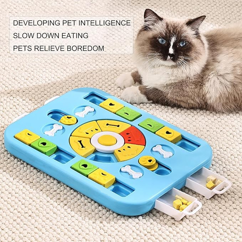 Mainan Puzzle Anjing Interakti - Interactive Squeaky Plush Dog Toy ulasan dan harga