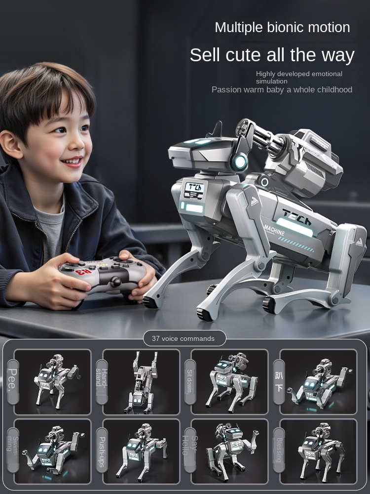 Robot Anjing AI Mainan Remote  - Dog Toys ulasan dan harga