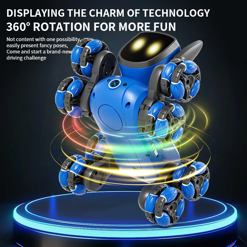 JJRC Q200 2026 Robot Anjing RC - Interactive Squeaky Plush Dog Toy ulasan dan harga